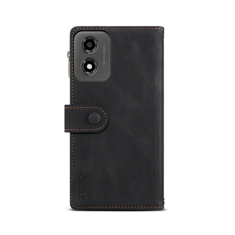 For Motorola Moto E14 ESEBLE Retro Frosted RFID Leather Phone Case