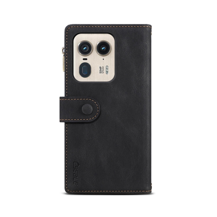 For Motorola Edge 50 Ultra ESEBLE Retro Frosted RFID Leather Phone Case