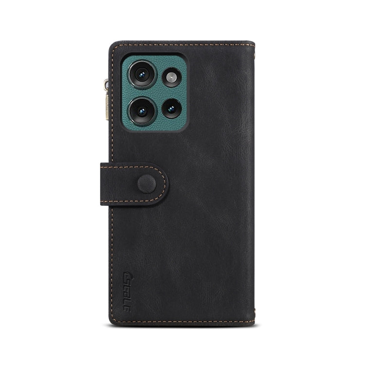 For Motorola Moto G75 5G ESEBLE Retro Frosted RFID Leather Phone Case