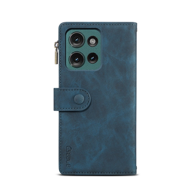For Motorola Moto G75 5G ESEBLE Retro Frosted RFID Leather Phone Case
