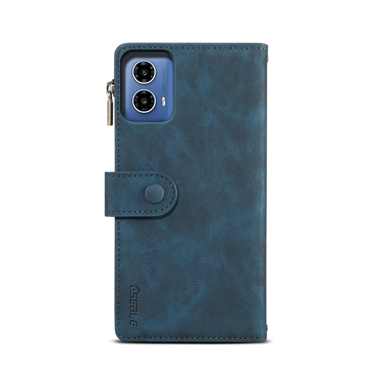 For Motorola Moto G35 ESEBLE Retro Frosted RFID Leather Phone Case