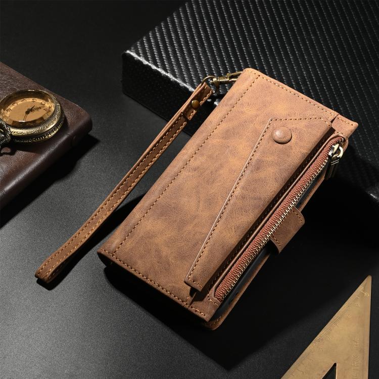 For Motorola Edge 60 Pro ESEBLE Retro Frosted RFID Leather Phone Case