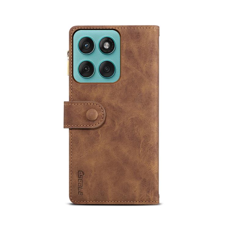 For Motorola Edge 60 ESEBLE Retro Frosted RFID Leather Phone Case