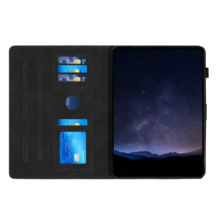 For Lenovo Tab M10 3rd Gen Building Blocks Embossed Leather Smart Tablet Case