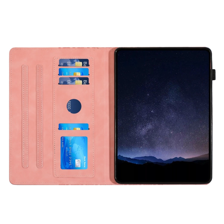 For Lenovo Tab P11 Gen 2 Building Blocks Embossed Leather Smart Tablet Case