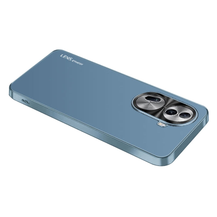 For OPPO Reno11 Global AG Frosted Electroplating Acrylic Phone Case