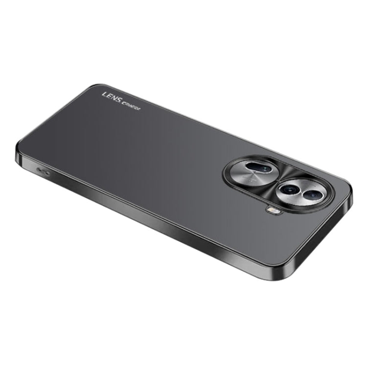 For OPPO Reno11 Global AG Frosted Electroplating Acrylic Phone Case