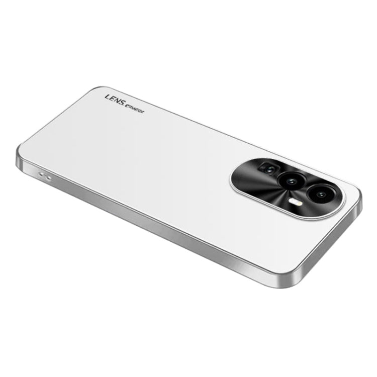 For OPPO Reno10 Global AG Frosted Electroplating Acrylic Phone Case