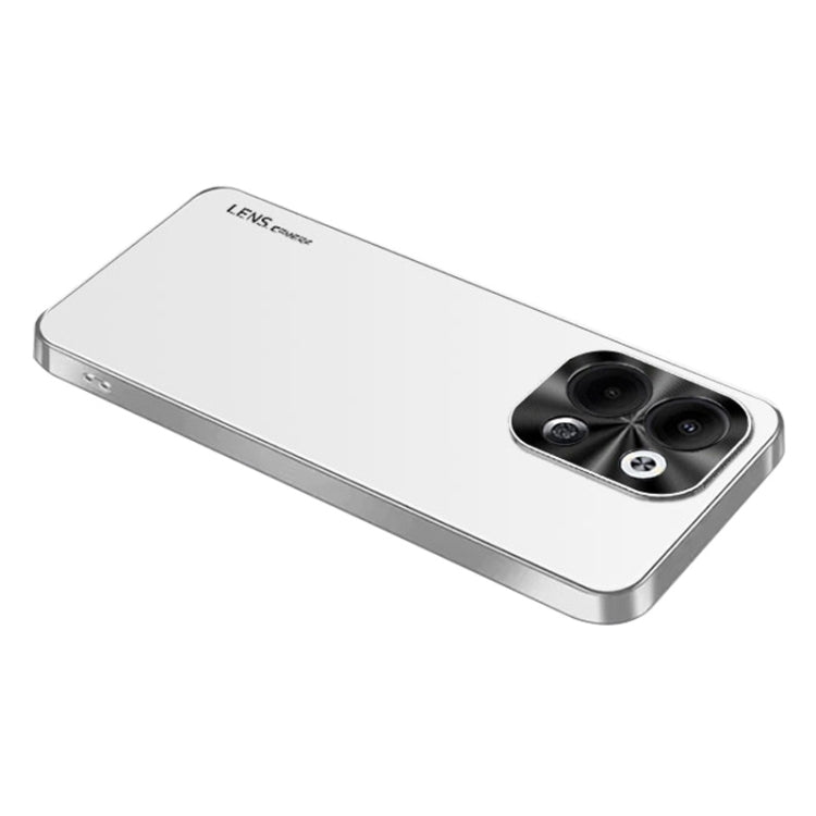 For OPPO Reno9 / Reno9 Pro AG Frosted Electroplating Acrylic Phone Case