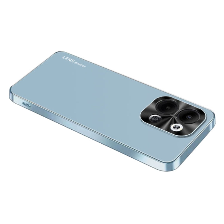 For OPPO Reno9 / Reno9 Pro AG Frosted Electroplating Acrylic Phone Case