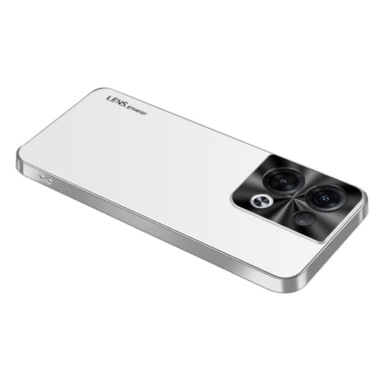 For OPPO Reno8 Pro AG Frosted Electroplating Acrylic Phone Case