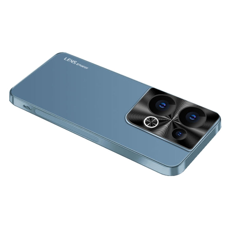 For OPPO Reno9 Pro+ AG Frosted Electroplating Acrylic Phone Case