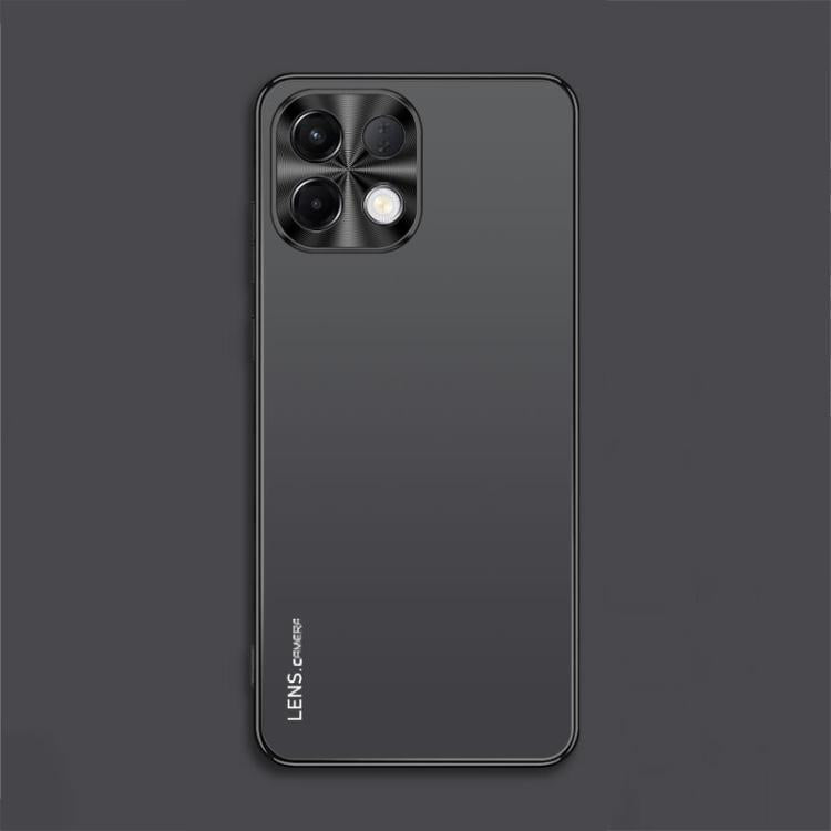 For OPPO K13 / K12s AG Frosted Electroplating Acrylic Phone Case
