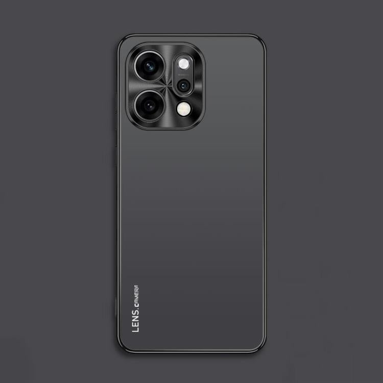 For OPPO Reno14 Pro Global AG Frosted Electroplating Acrylic Phone Case