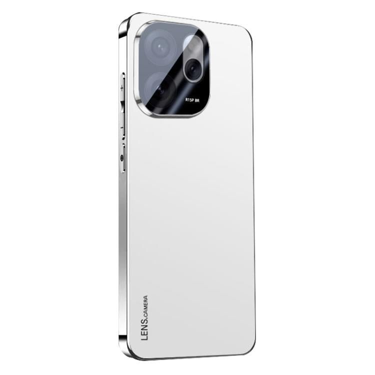 For OPPO Reno15 Pro 5G Global AG Frosted Electroplating Acrylic Phone Case