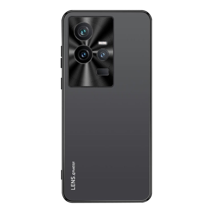 For vivo iQOO 11 AG Frosted Electroplating Acrylic Phone Case