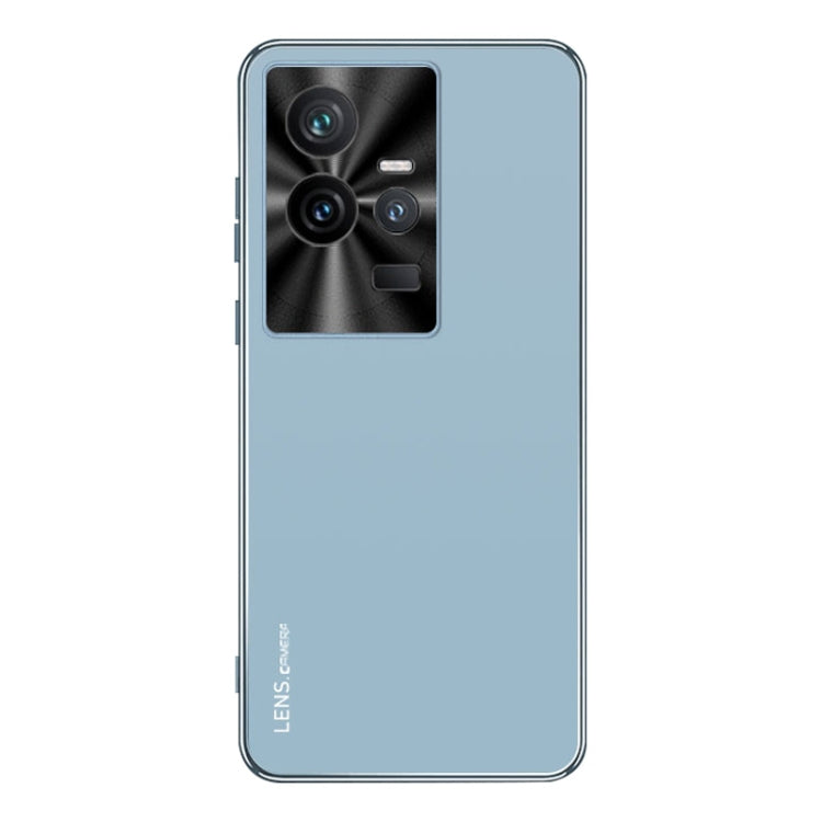 For vivo iQOO 11 AG Frosted Electroplating Acrylic Phone Case