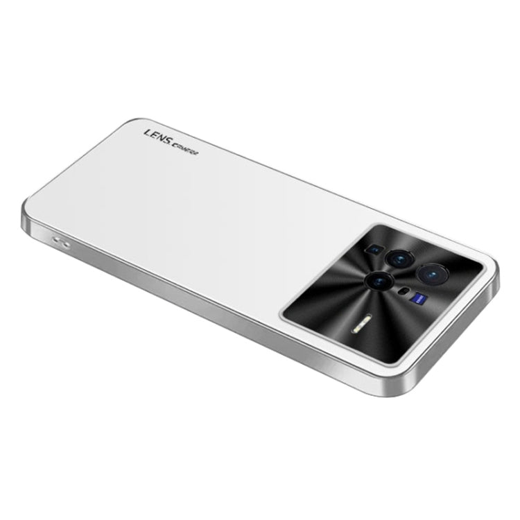For vivo X80 Pro AG Frosted Electroplating Acrylic Phone Case