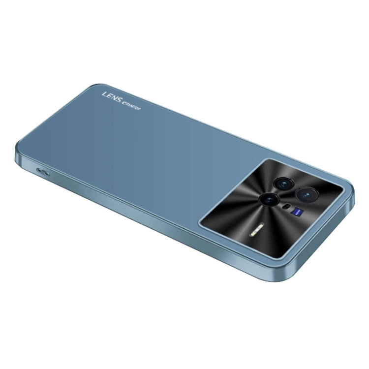 For vivo X80 AG Frosted Electroplating Acrylic Phone Case