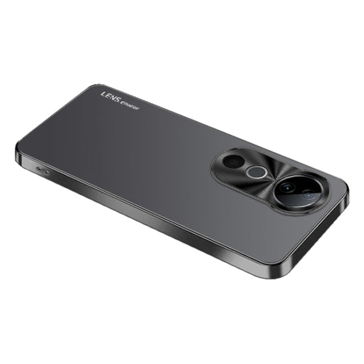 For vivo S19 AG Frosted Electroplating Acrylic Phone Case