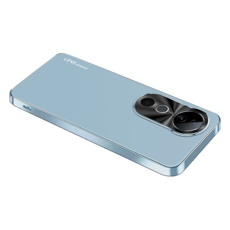 For vivo S19 AG Frosted Electroplating Acrylic Phone Case