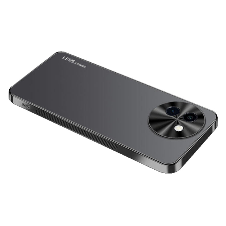 For vivo Y200i AG Frosted Electroplating Acrylic Phone Case