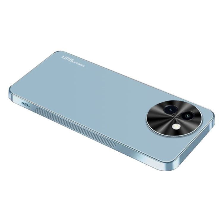 For vivo Y200i AG Frosted Electroplating Acrylic Phone Case