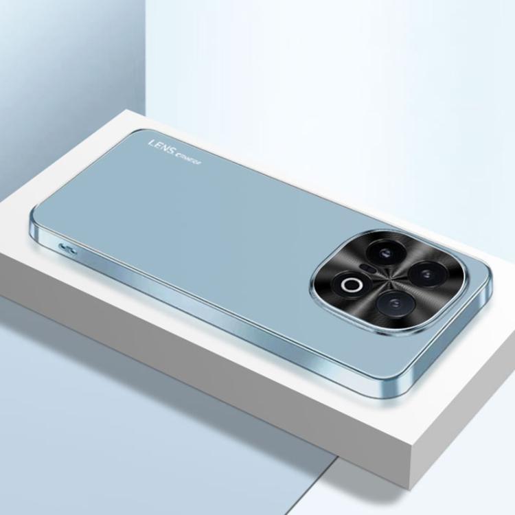 For vivo iQOO 13 AG Frosted Electroplating Acrylic Phone Case