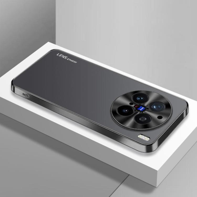 For vivo X200 Pro AG Frosted Electroplating Acrylic Phone Case