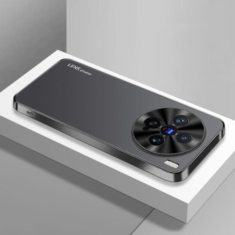 For vivo X200 Pro mini AG Frosted Electroplating Acrylic Phone Case