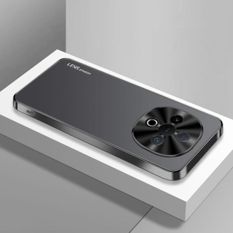For vivo Y300 AG Frosted Electroplating Acrylic Phone Case
