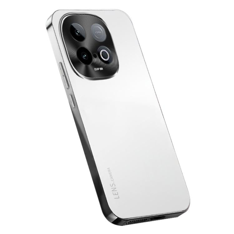 For vivo iQOO Neo 10 AG Frosted Electroplating Acrylic Phone Case