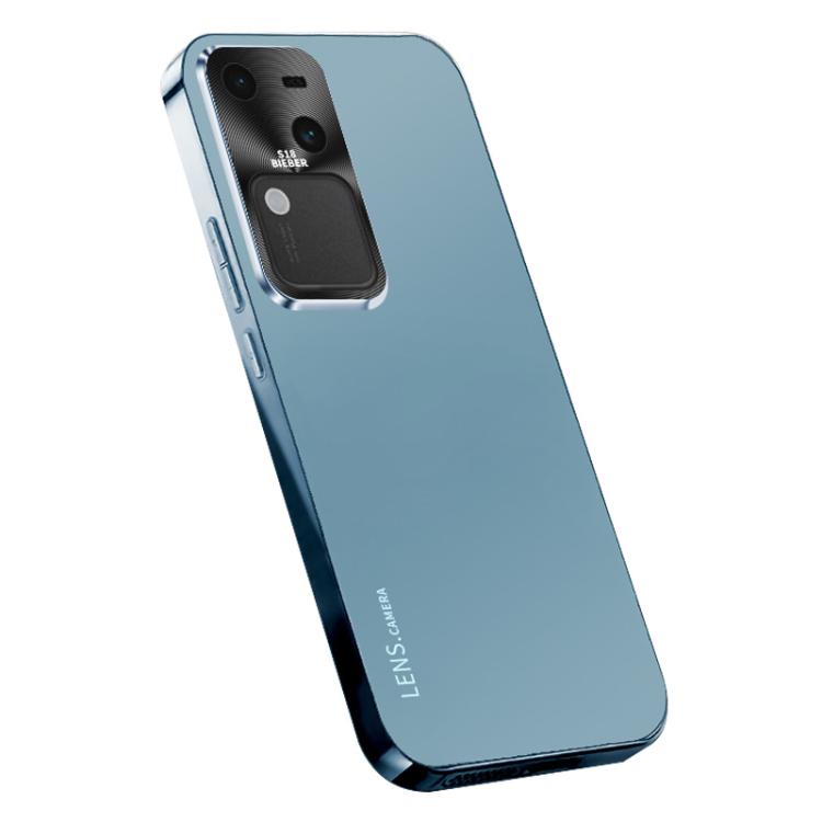 For vivo V30 AG Frosted Electroplating Acrylic Phone Case