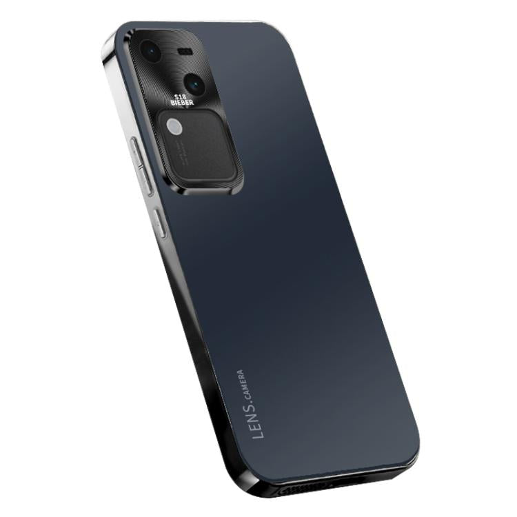 For vivo V30 AG Frosted Electroplating Acrylic Phone Case
