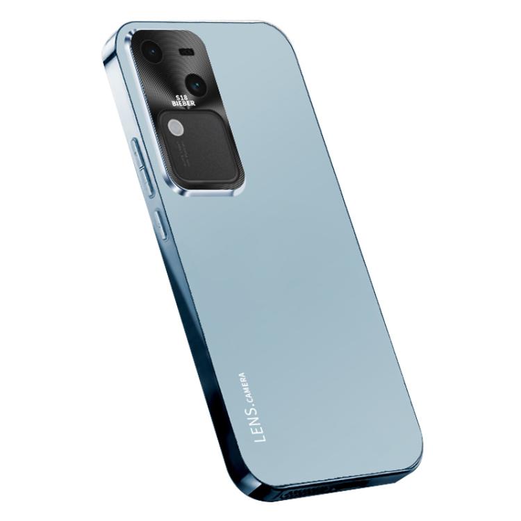 For vivo V30 AG Frosted Electroplating Acrylic Phone Case