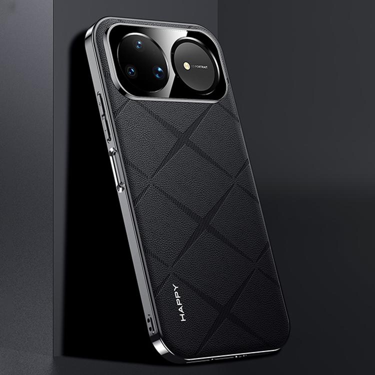For Huawei nova 15 Pro Plain Leather PC Phone Case