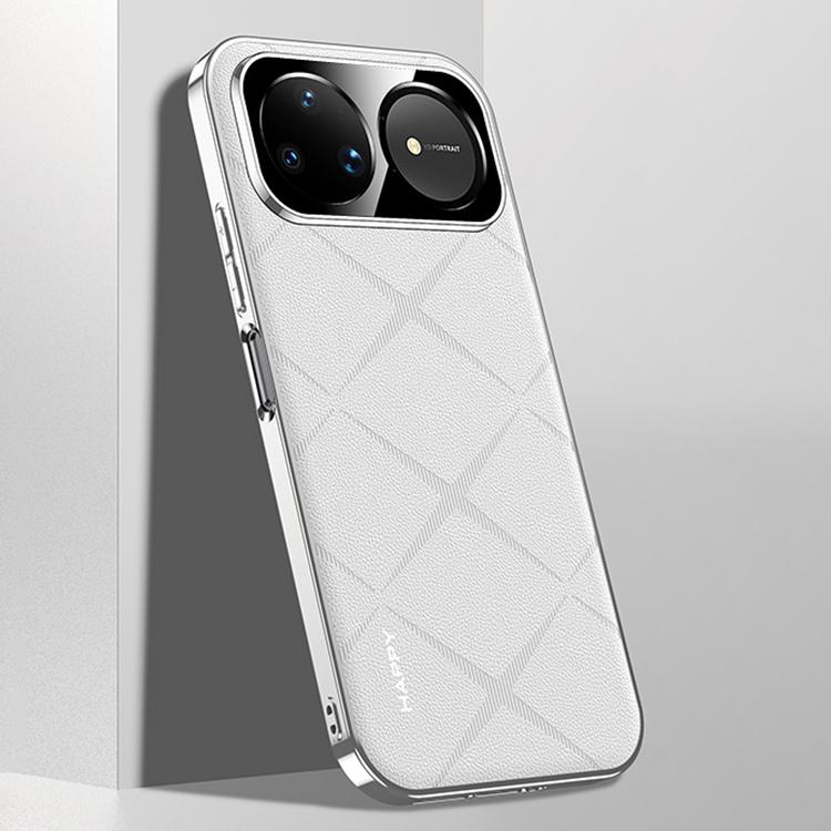 For Huawei nova 15 Pro Plain Leather PC Phone Case