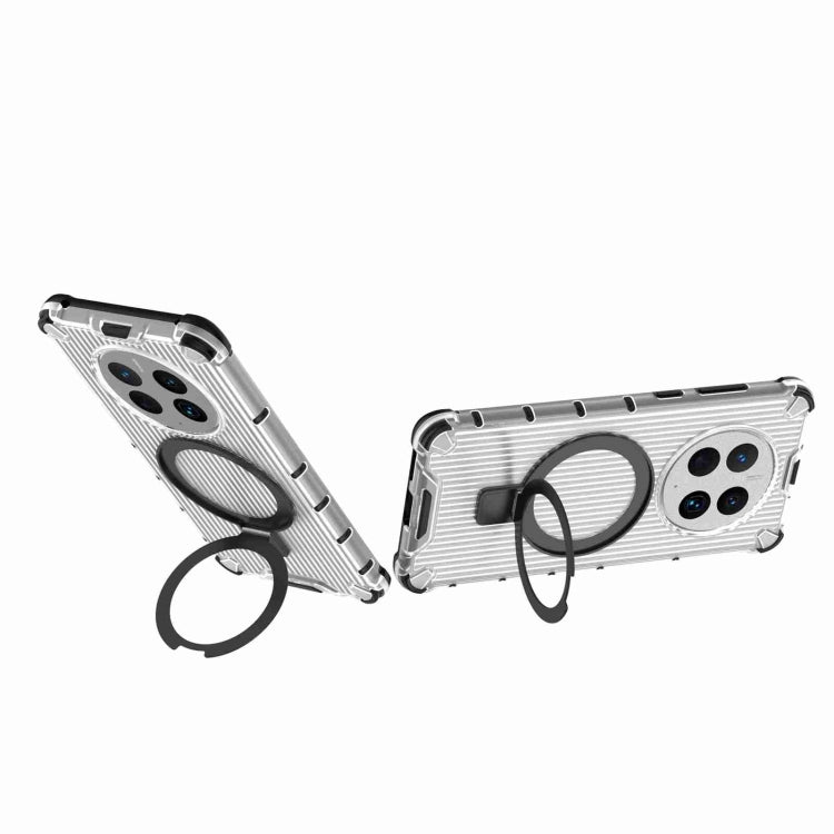 For Huawei Mate 50 Pro Grating Holder Shockproof Phone Case