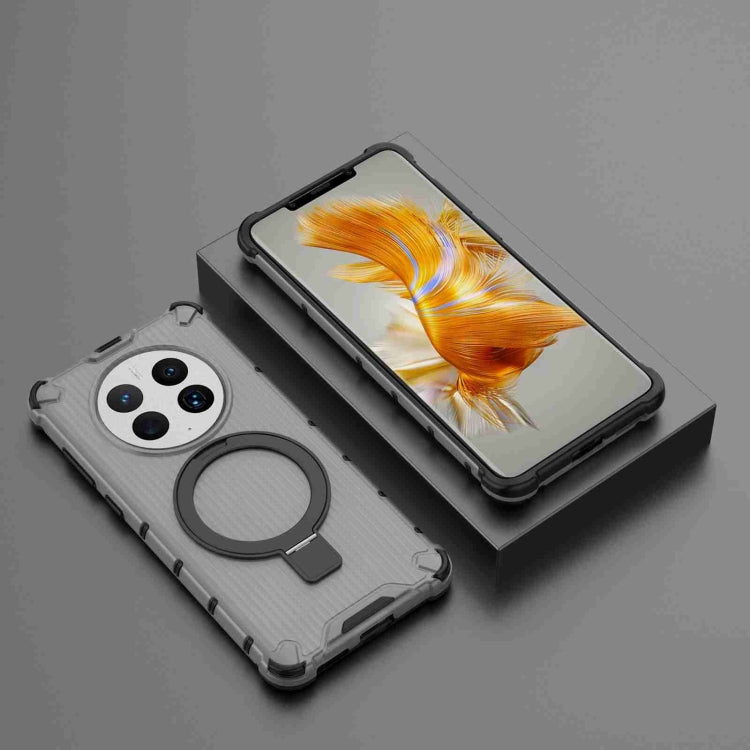 For Huawei Mate 50 Pro Grating Holder Shockproof Phone Case
