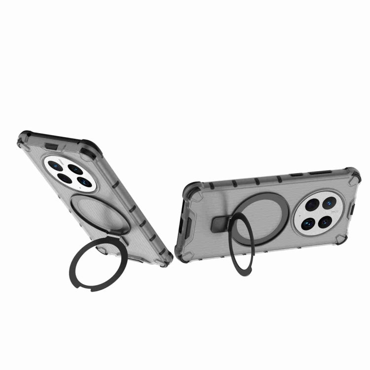 For Huawei Mate 50 Pro Grating Holder Shockproof Phone Case