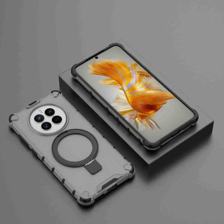 For Huawei Mate 50 Grating Holder Shockproof Phone Case