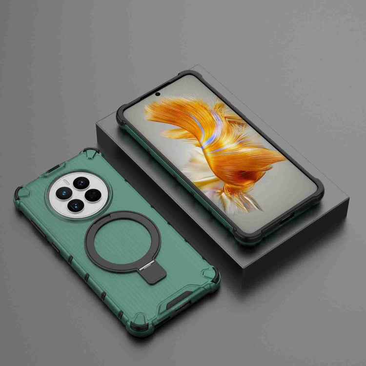For Huawei Mate 50 Grating Holder Shockproof Phone Case
