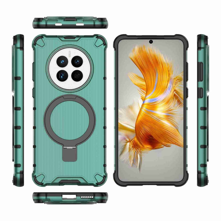 For Huawei Mate 50 Grating Holder Shockproof Phone Case