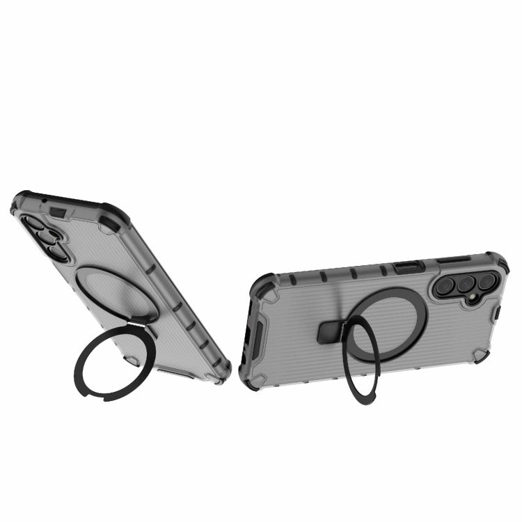 For Samsung Galaxy A14 4G Grating Holder Shockproof Phone Case