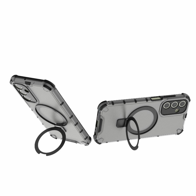 For Samsung Galaxy A15 Grating Holder Shockproof Phone Case