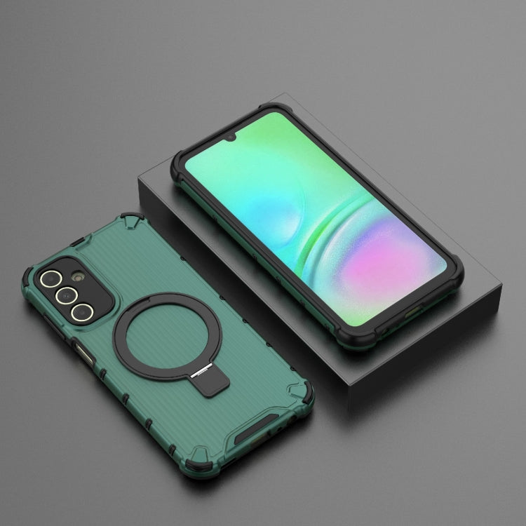 For Samsung Galaxy A15 Grating Holder Shockproof Phone Case