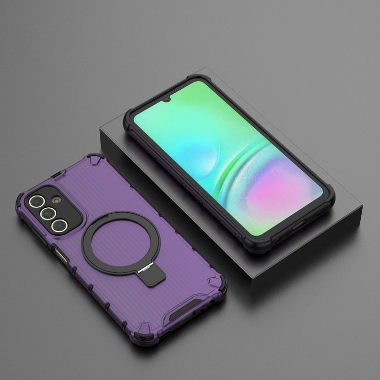 For Samsung Galaxy A15 Grating Holder Shockproof Phone Case