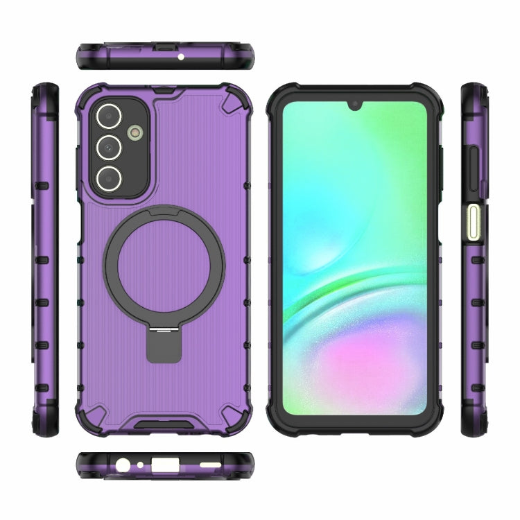 For Samsung Galaxy A15 Grating Holder Shockproof Phone Case
