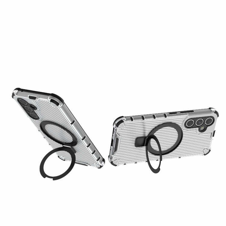 For Samsung Galaxy A54 5G Grating Holder Shockproof Phone Case