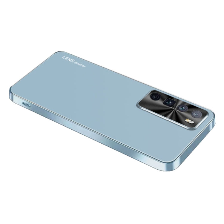 For Huawei nova 7 Pro 5G AG Frosted Electroplating Acrylic Phone Case
